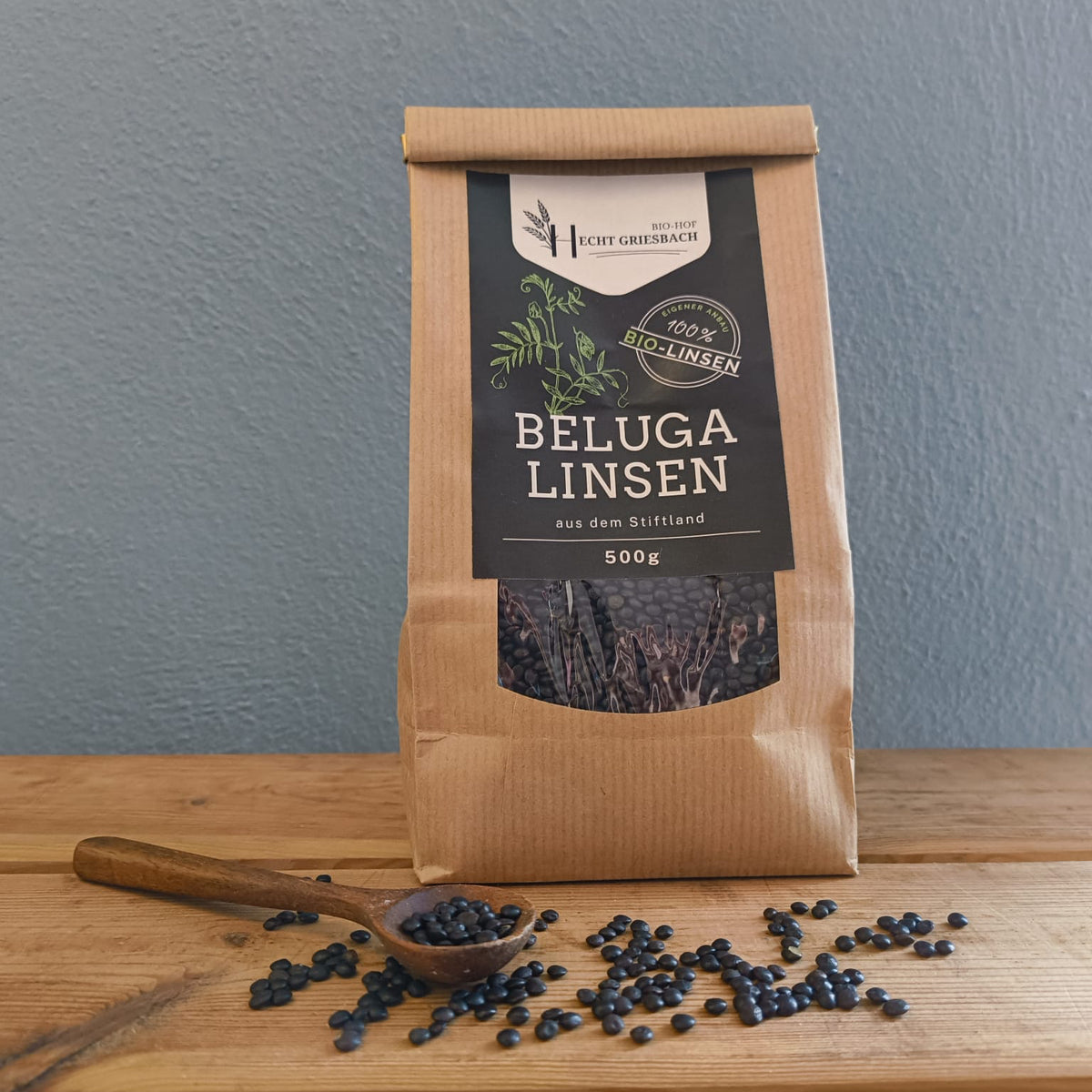 Bio-Belugalinsen | 500g