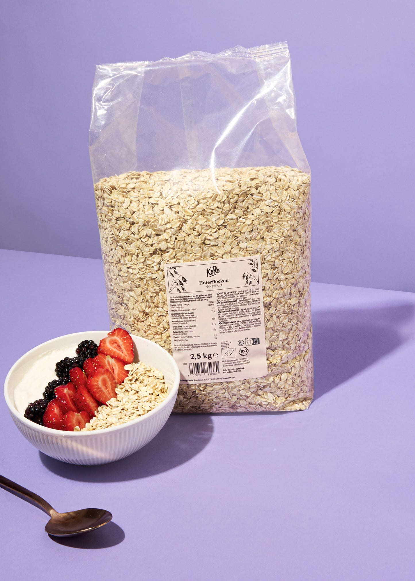 Bio Haferflocken Großblatt 2,5 kg