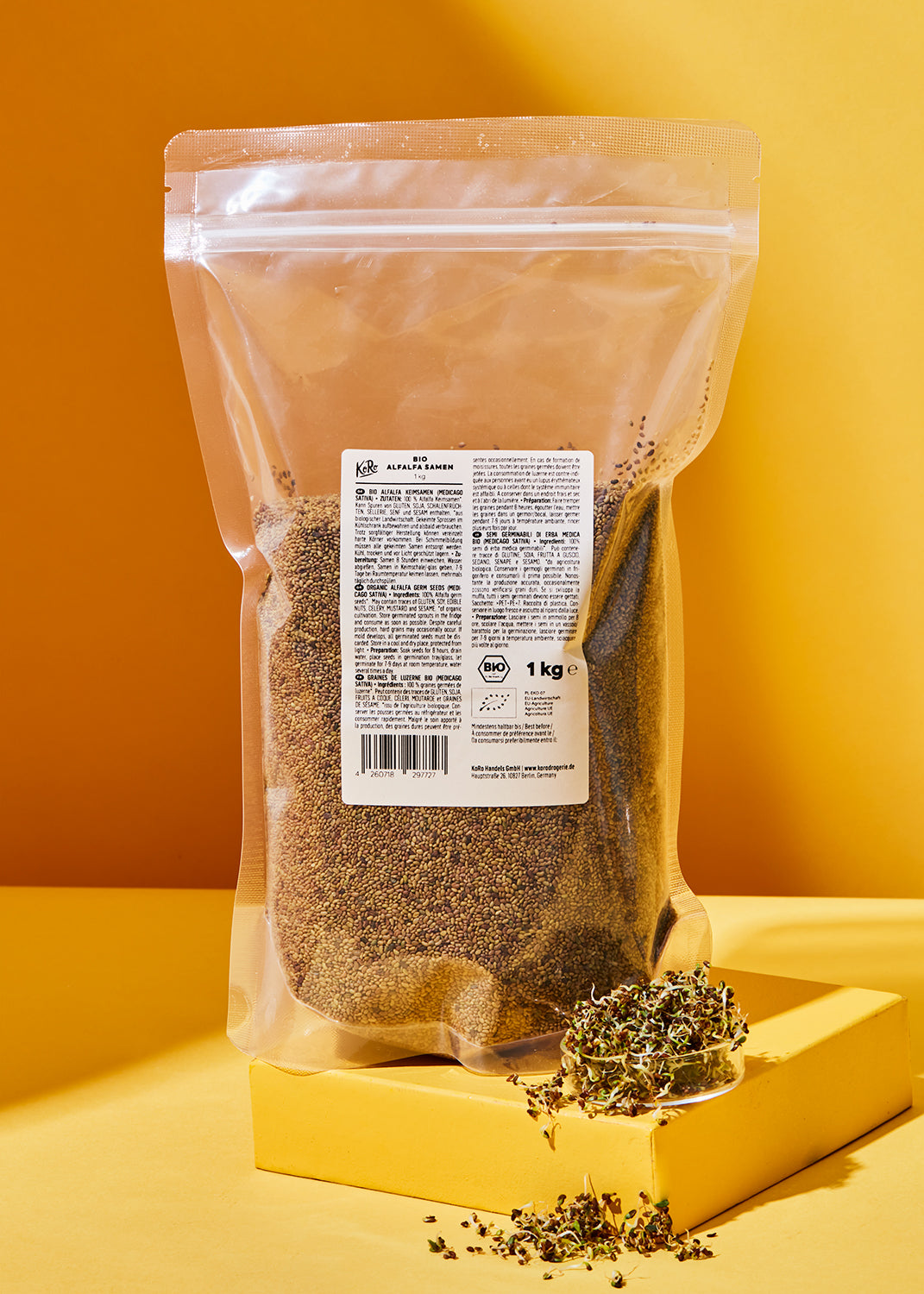 Bio Alfalfa Samen 1 kg