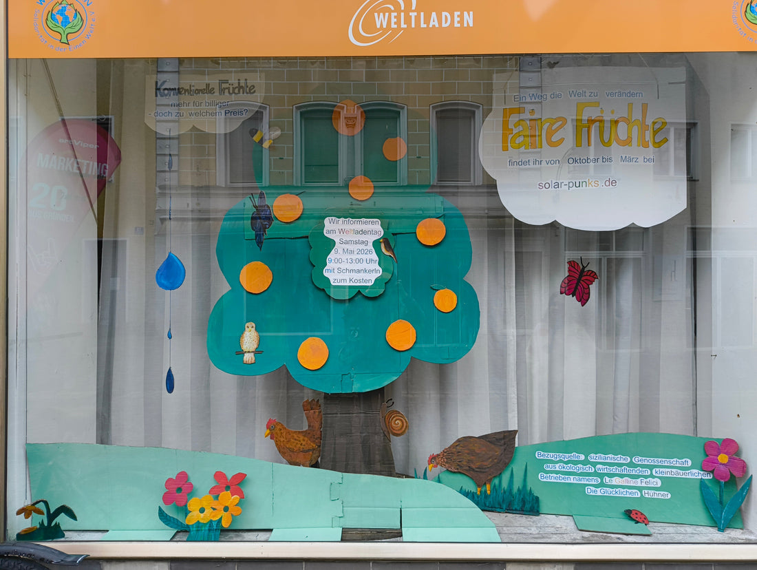 Weltladentag unter dem Motto „Fair Fruchtet“