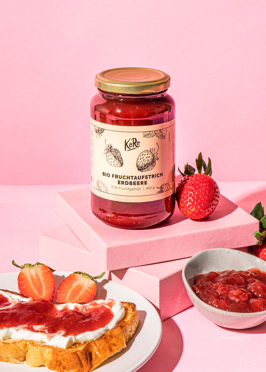 Bio Fruchtaufstrich Erdbeere 460 g