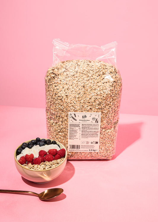 Bio Dinkelflocken Großblatt 2,5 kg