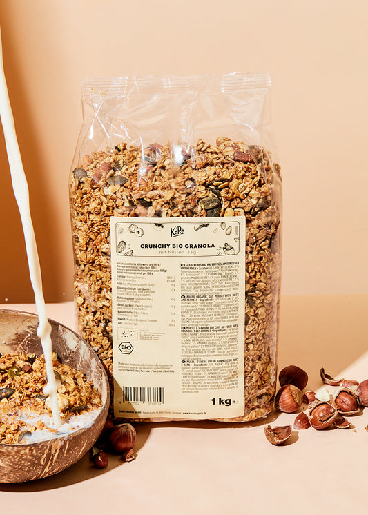 Crunchy Bio Granola mit Nüssen 1 kg