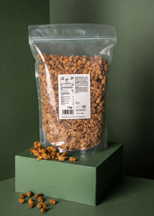Weiße Bio Maulbeeren 1 kg