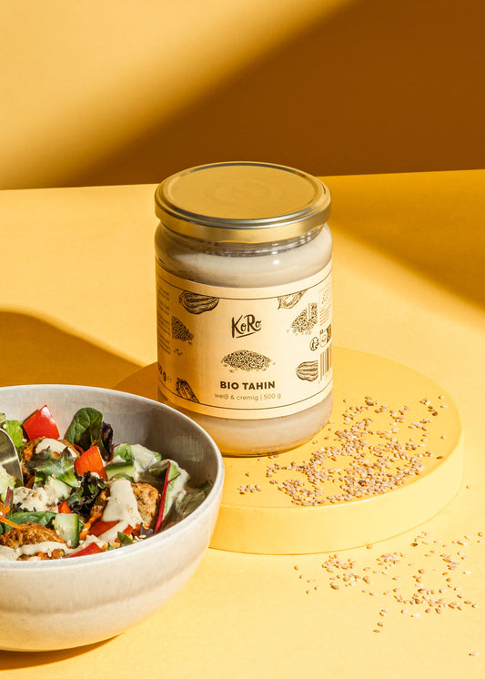 Weißes cremiges Bio Tahin 500 g