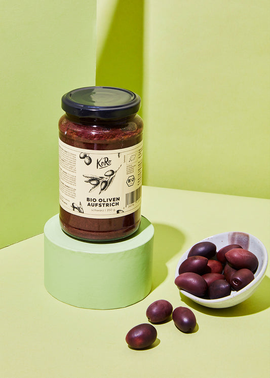 Schwarze Bio Oliven Aufstrich 350 g