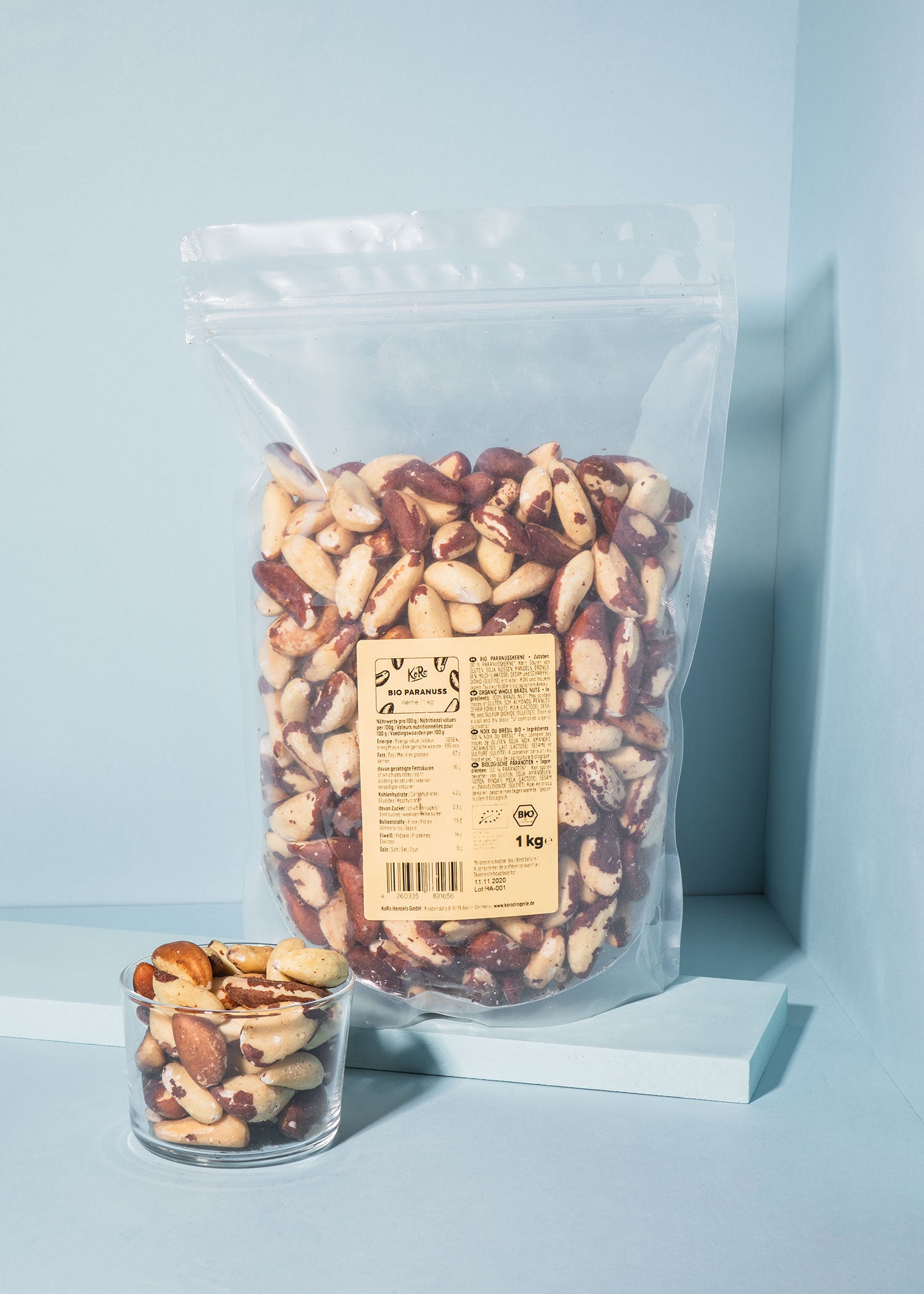 Bio Paranusskerne 1 kg